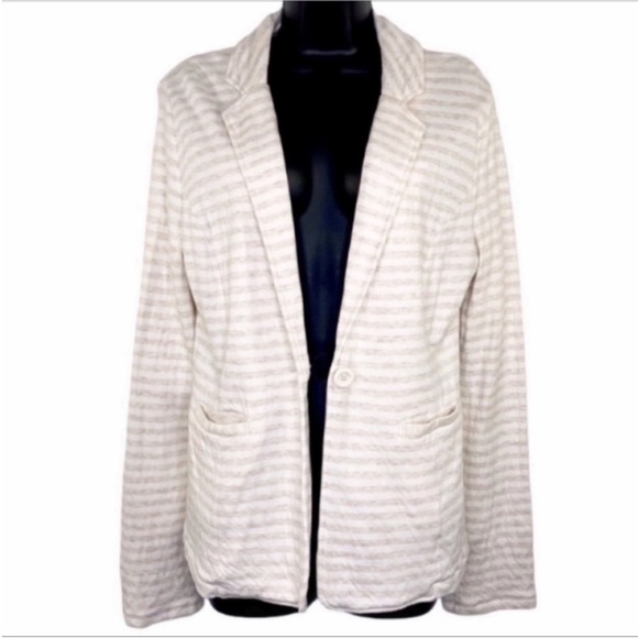 CASLON stripped blazer jacket M - Picture 2 of 10
